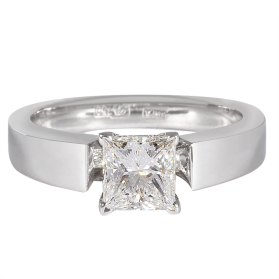 «Изящность» кольцо с бриллиантом