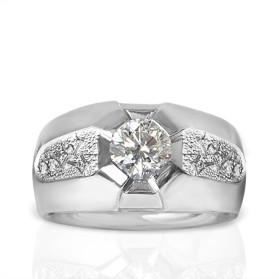 «Империал» кольцо с бриллиантом