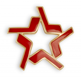 Золотой значок «Red Stars»