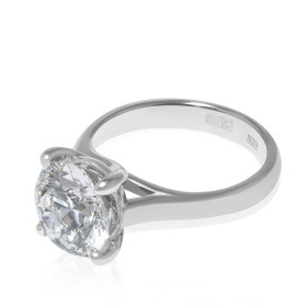 Кольцо с бриллиантом «Моя королева»