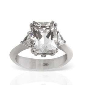 «Триумф» кольцо с гошенитом и бриллиантами